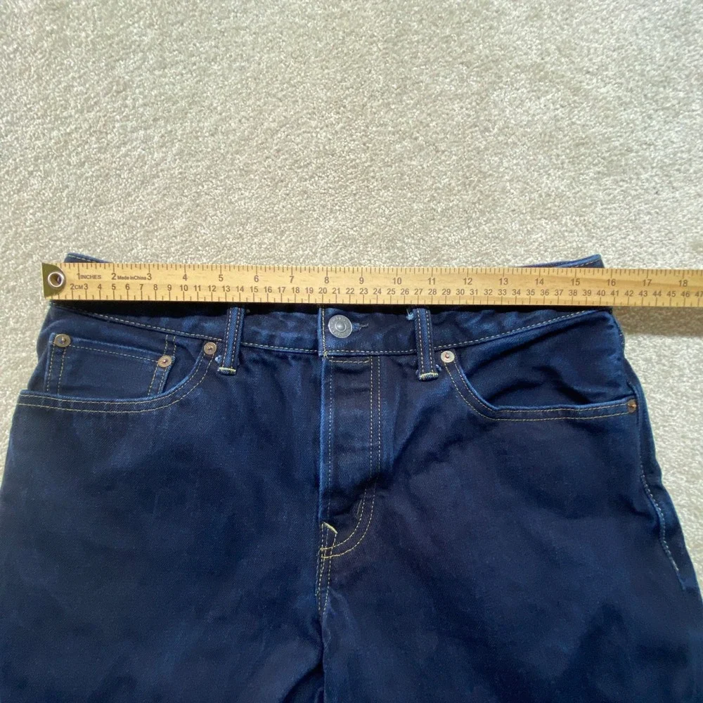 American Eagle Outfitters Jeans Mens 32x32 Slim‎ Taper Dark Wash Button Fly